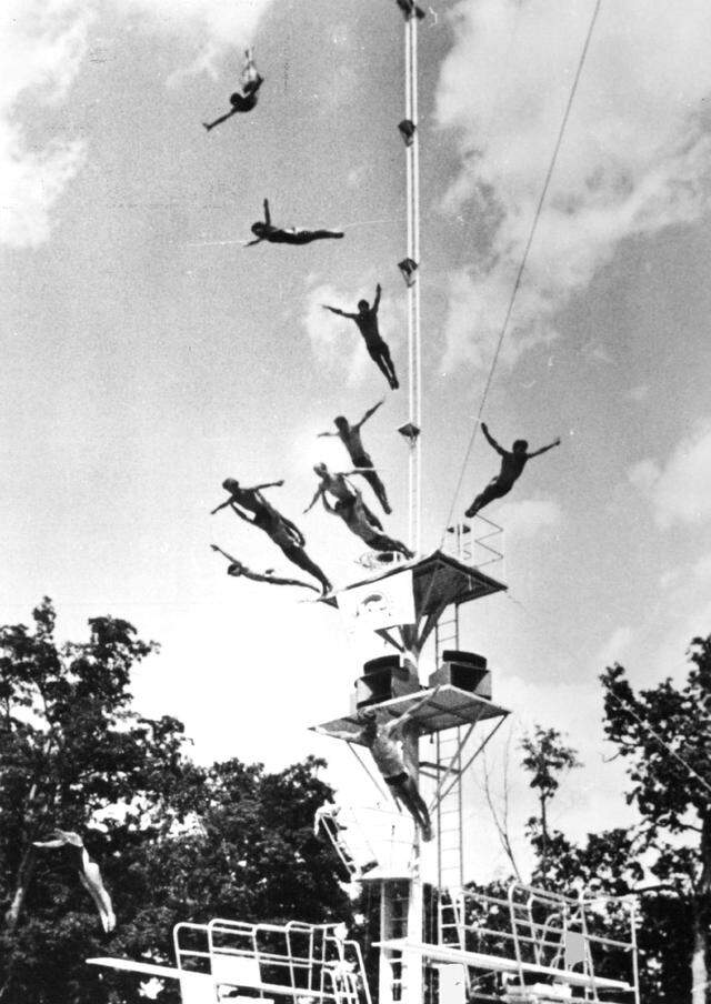 The Olympic Spirit Aquacade in 1988.